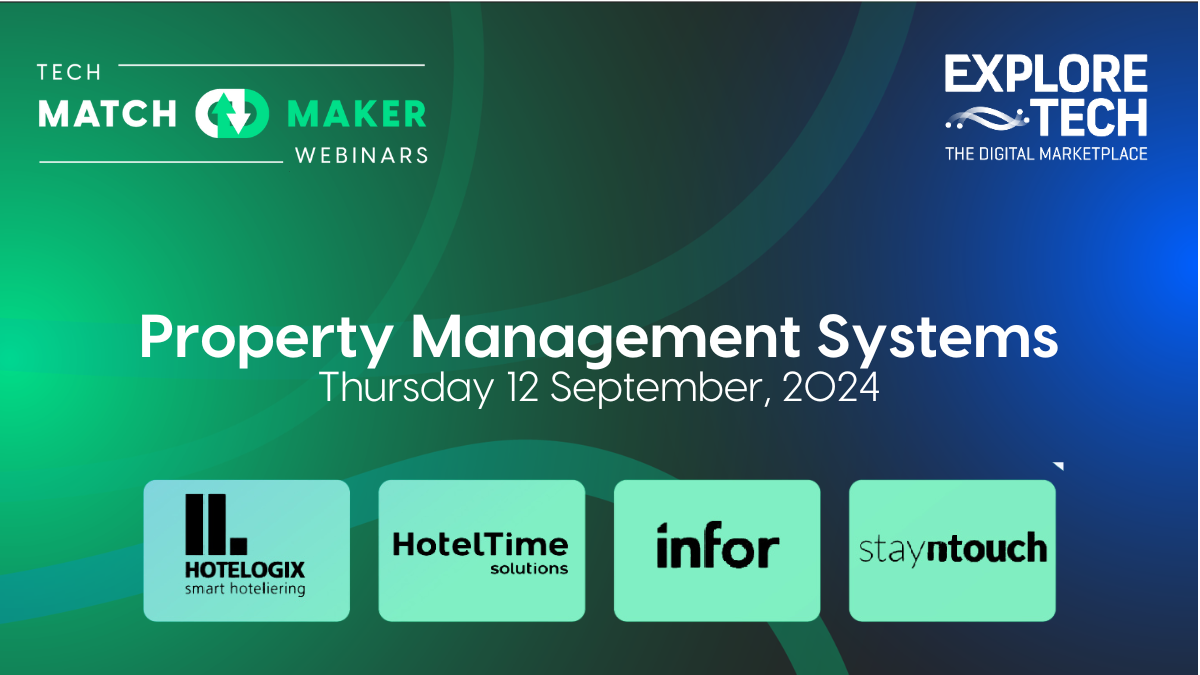 TECH Matchmaker Webinar: Property Management Systems
