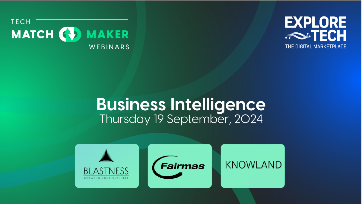 TECH Matchmaker Webinar: Business Intelligence  