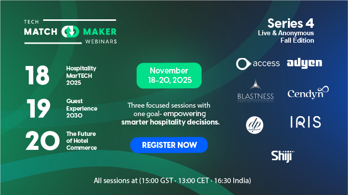 TECH Matchmaker Webinars: 18-20 November 2025