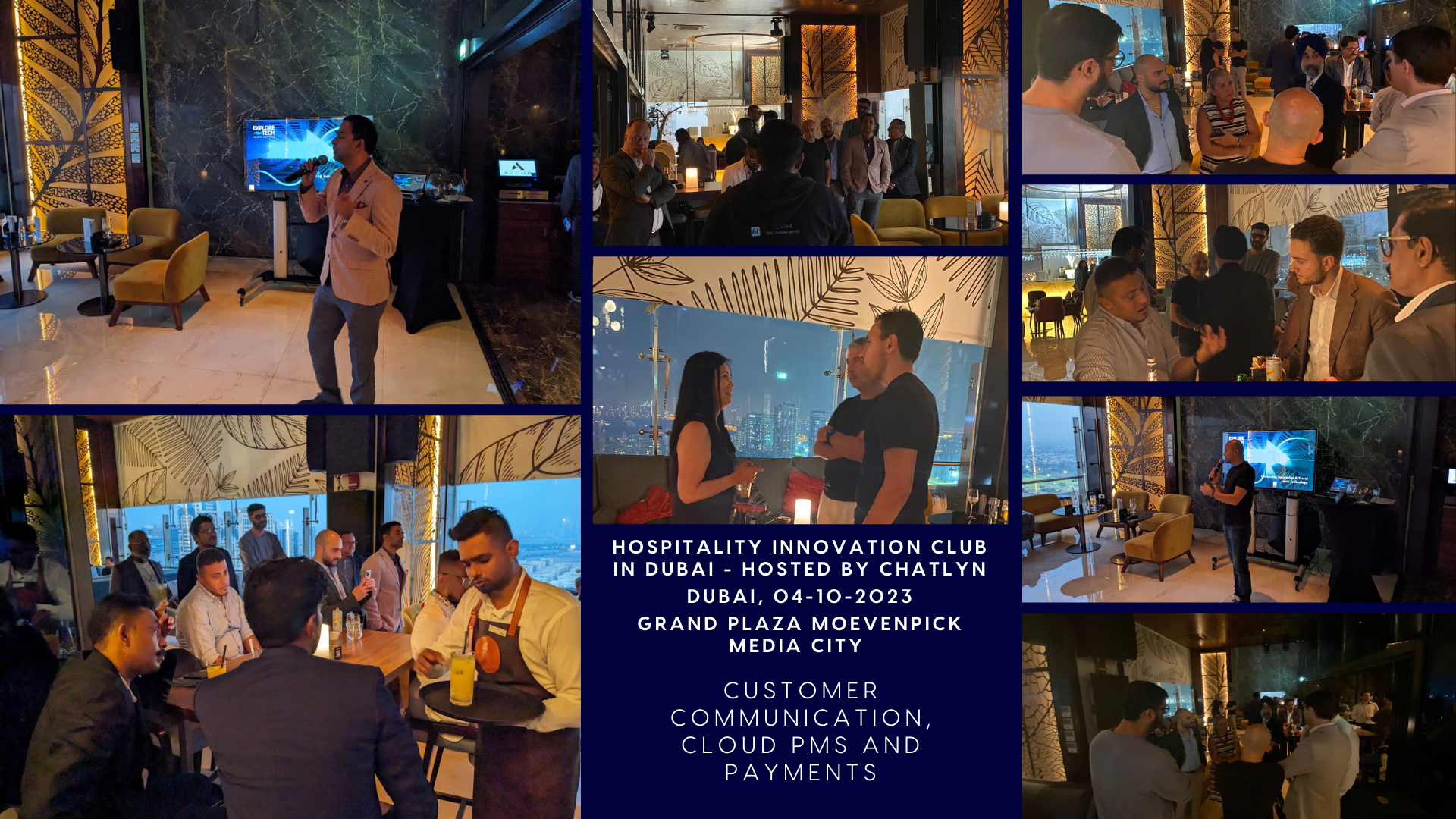 Hospitality Innovation Club in Dubai - Hosted by Chatlyn