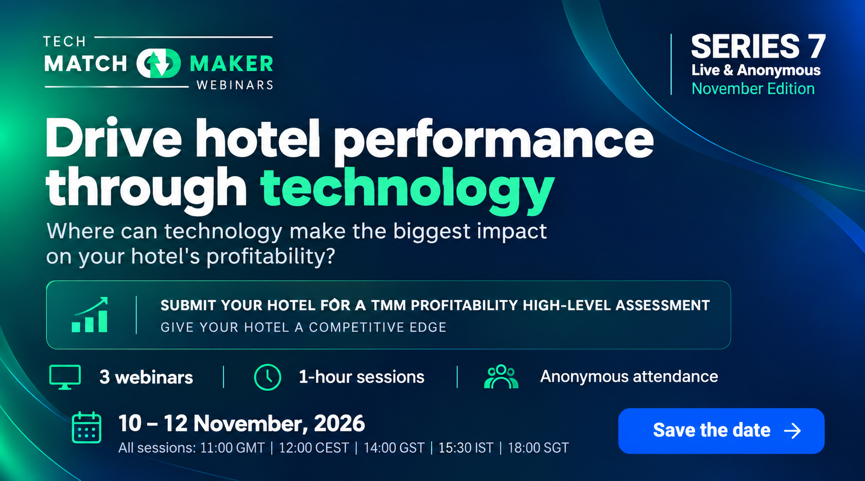 TECH Matchmaker Webinar Series | November Edition