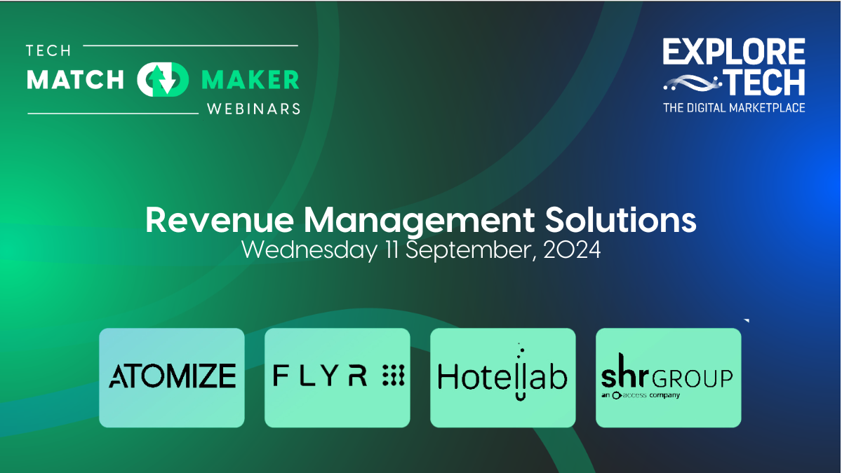 TECH Matchmaker Webinar: Revenue Management Solutions