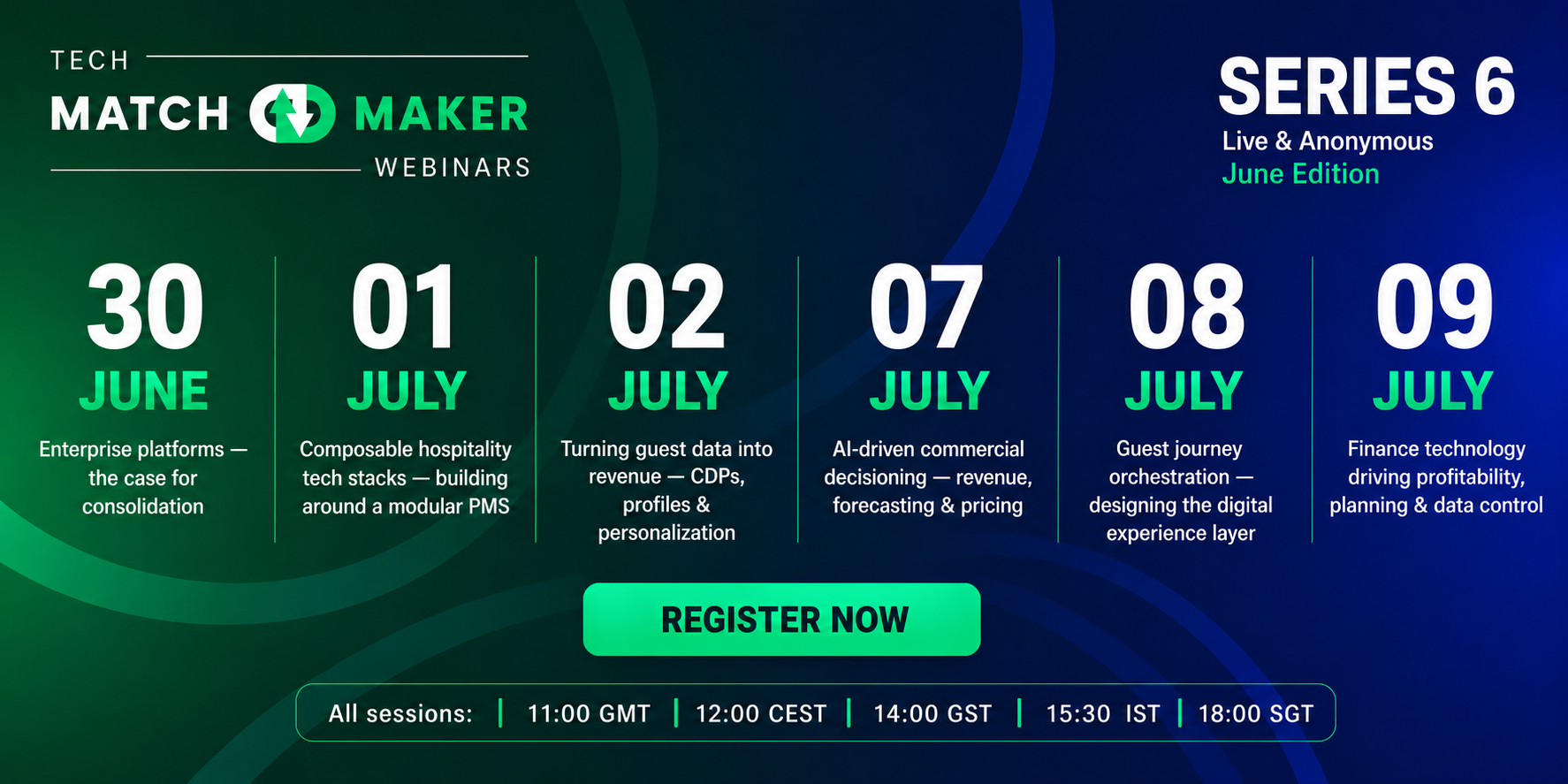 TECH Matchmaker Webinar Series | June Edition 