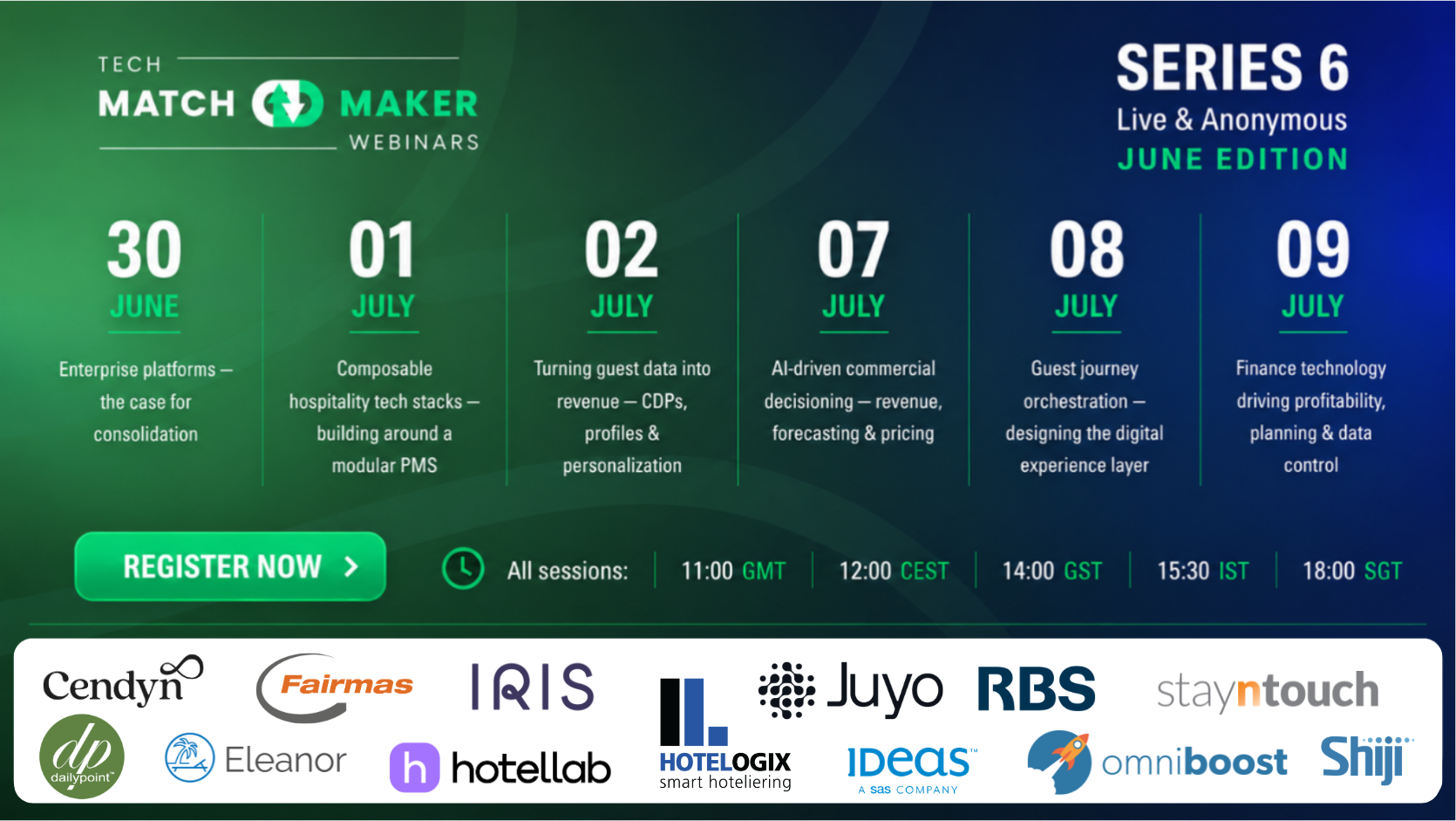 TECH Matchmaker Webinar Series | June Edition 