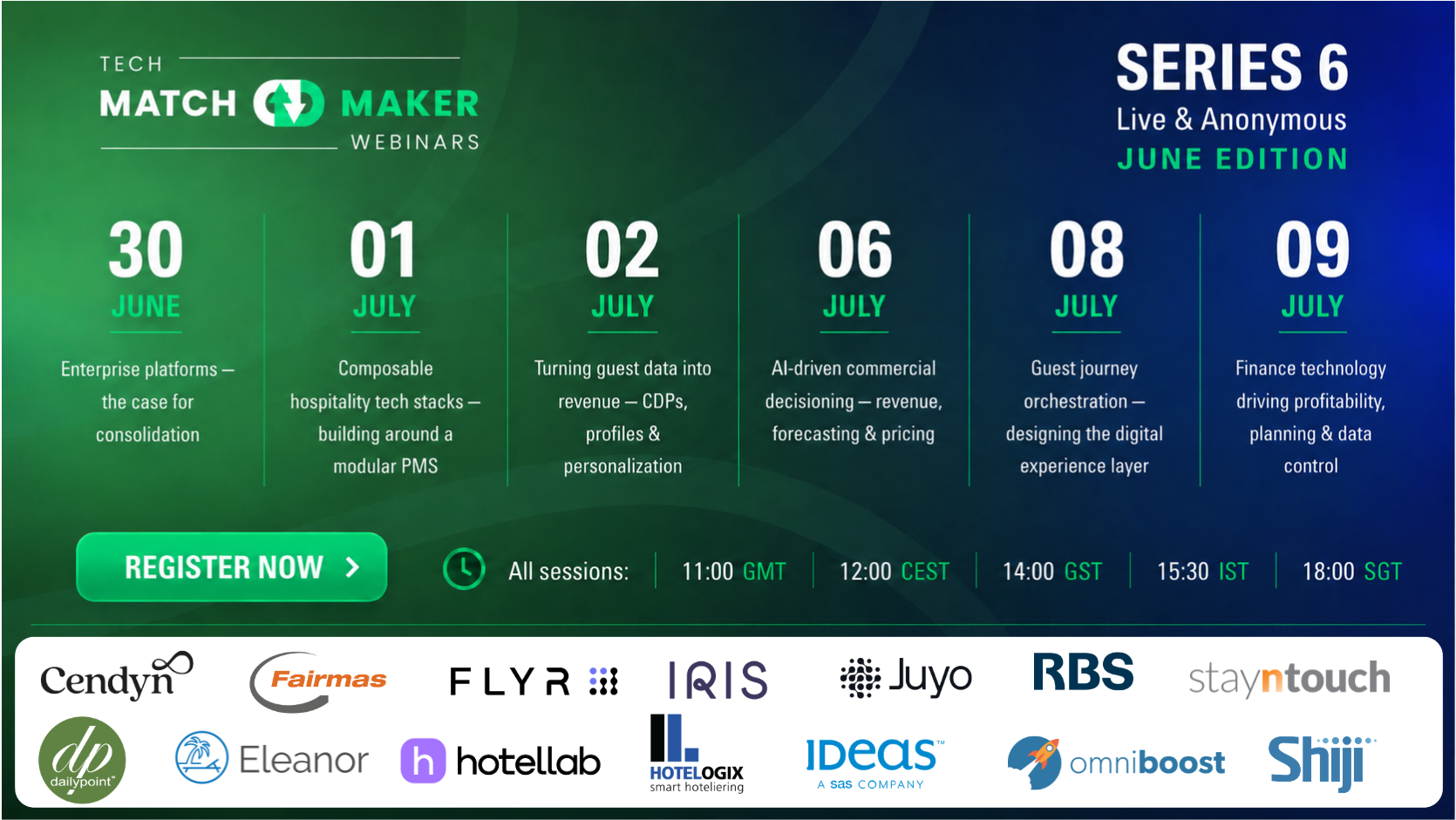 TECH Matchmaker Webinar Series | June Edition 
